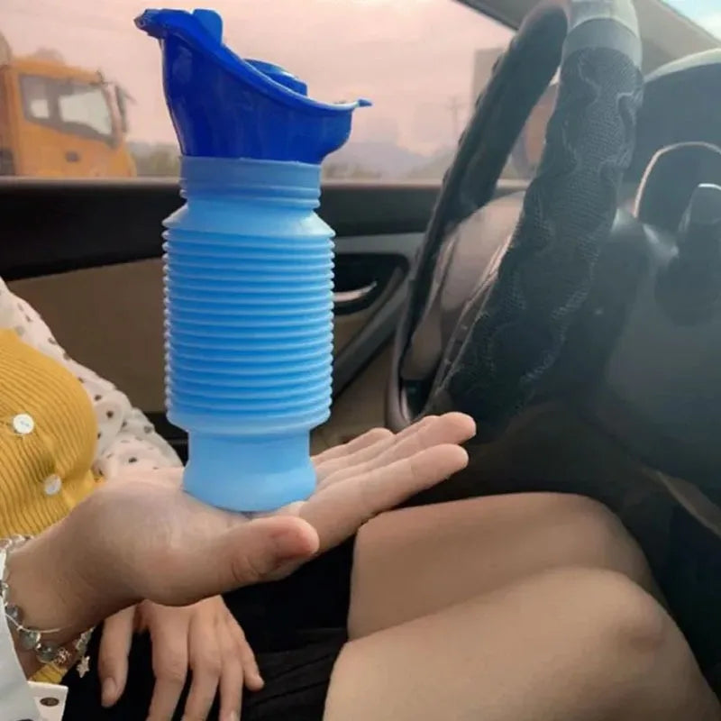 Car Urinal Portable Shrinkable Potty &ndash; Hygienic And Durable