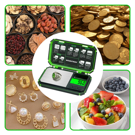 Weightron TU-200GRN Pocket Scale &ndash; Ultra Accurate 0.01g