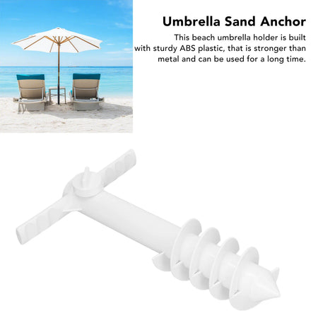 Beach Umbrella Sand Anchor Stand &ndash; Lightweight Design