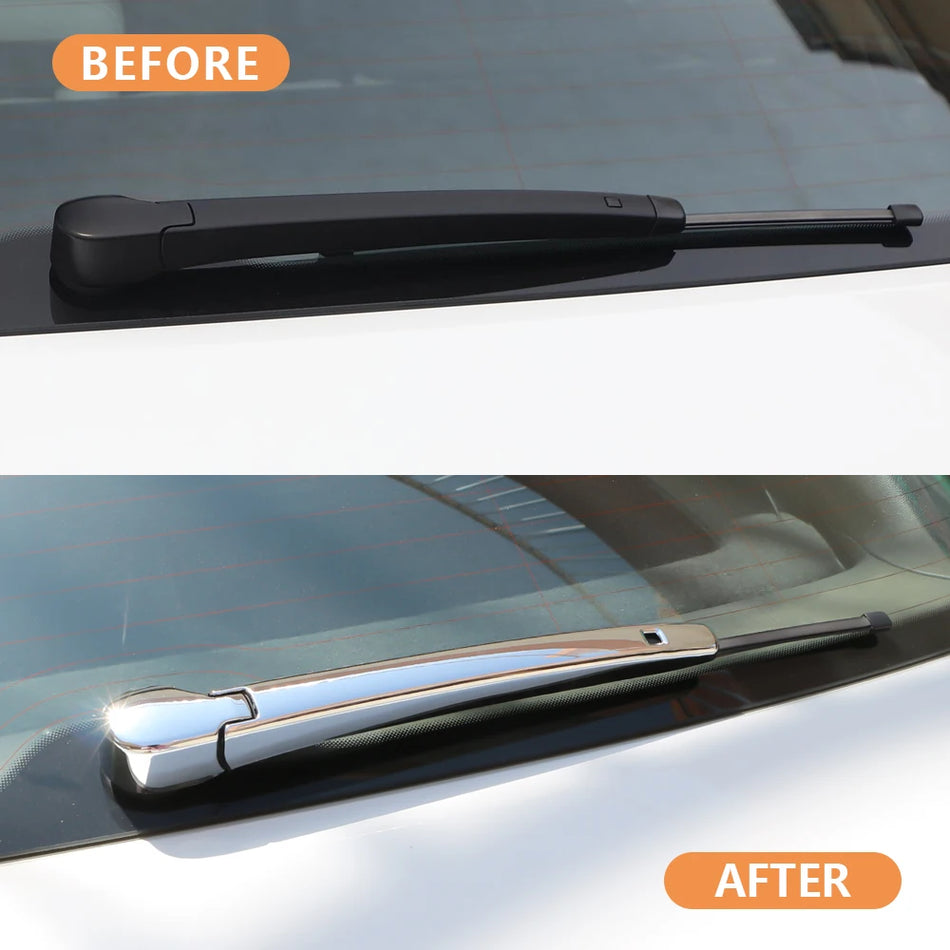 Copertura cromata tergicristallo posteriore VW T-Roc, ABS cromato, 2 pezzi