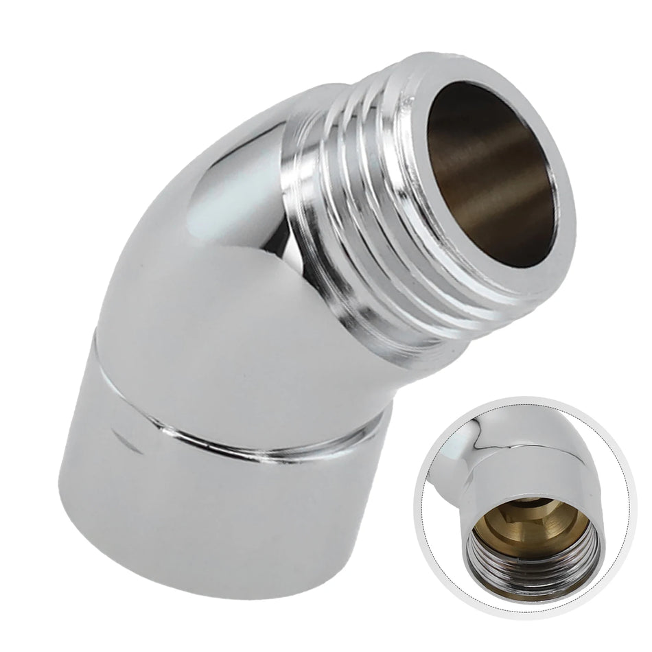 Adapter łokciowy prysznica Chrome 135 stopni do prysznica ręcznego