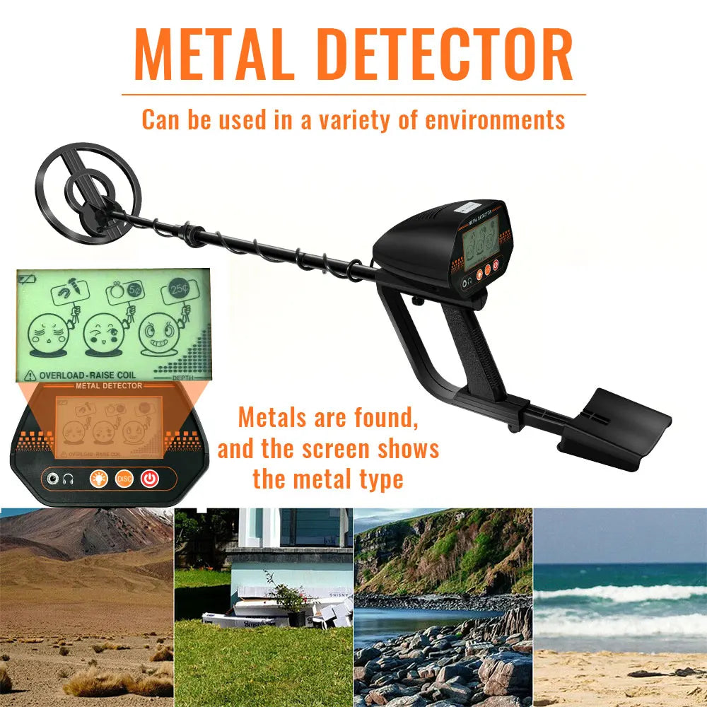 MD4070 Underground Metal Detector &ndash; Waterproof Search Coil