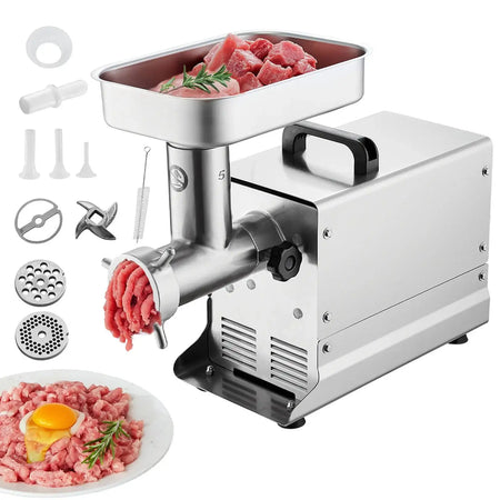 Electric Meat Grinder 1000W Sausage Maker Tubes