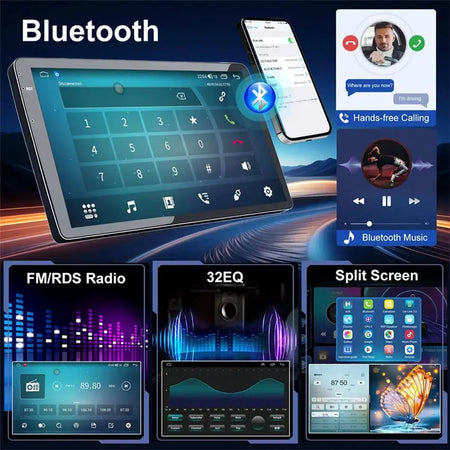 Android 15 Car Radio 10 Inch 4G 64GB GPS Bluetooth for BMW Audi Ford by InterCyprus Trading Ltd
