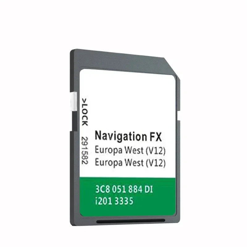 NAVINESA FX V12 WEST SD Card &ndash; Western Europe Maps Plus