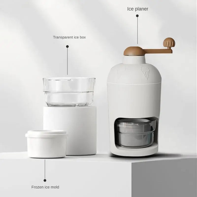 Aleekit Manual Ice Crusher &ndash; Effortless Hand-Cranked Ice Breaking