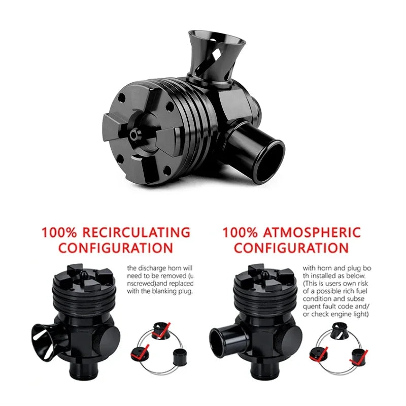 Protable BOV Diverter Valve T0011 &ndash; Universal 1.8T Fit
