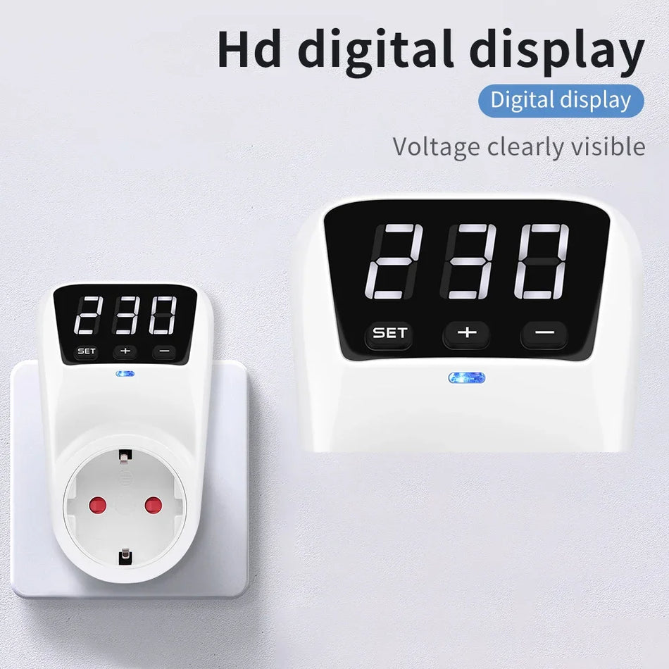 HLP02 Digital Voltage Protector &ndash; Overcurrent Protection