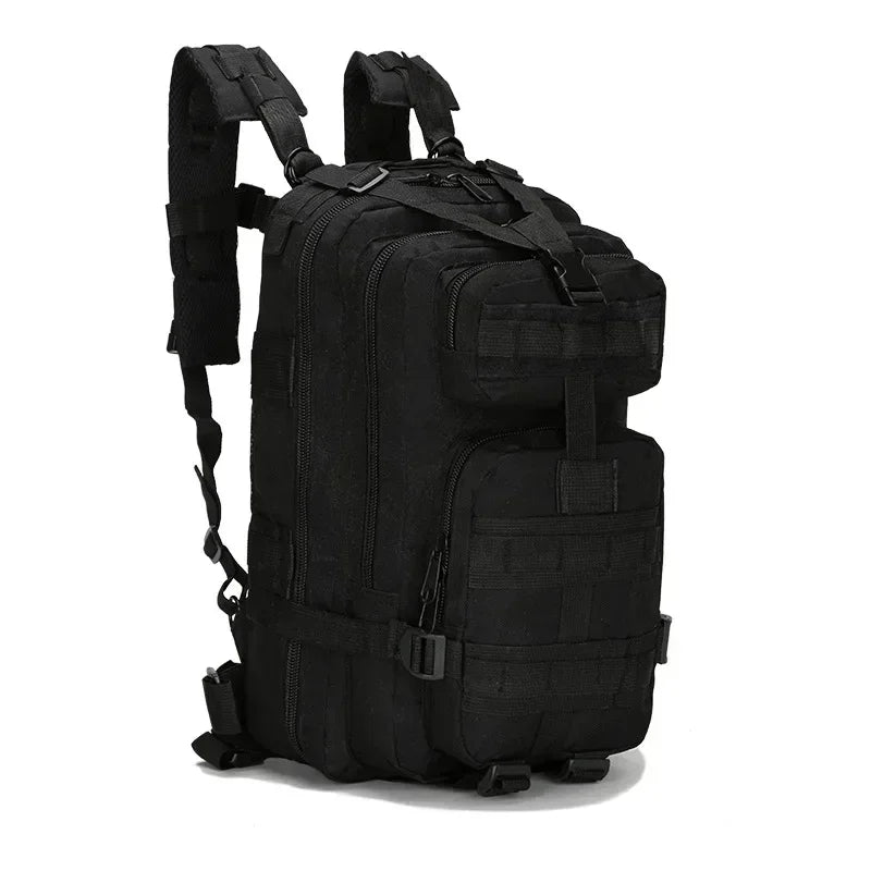 Outdoor Hiking Backpack &ndash; Durable Oxford Construction Black
