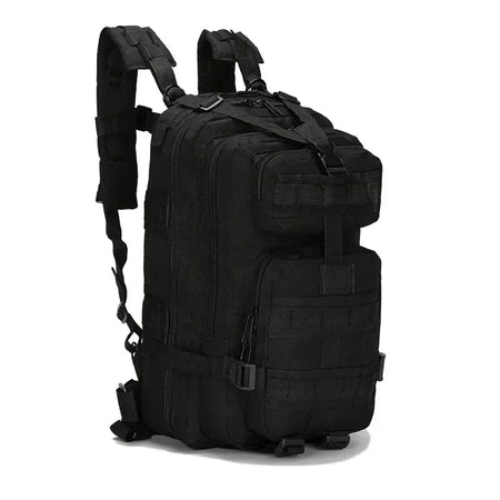 Outdoor Hiking Backpack &ndash; Durable Oxford Construction Black