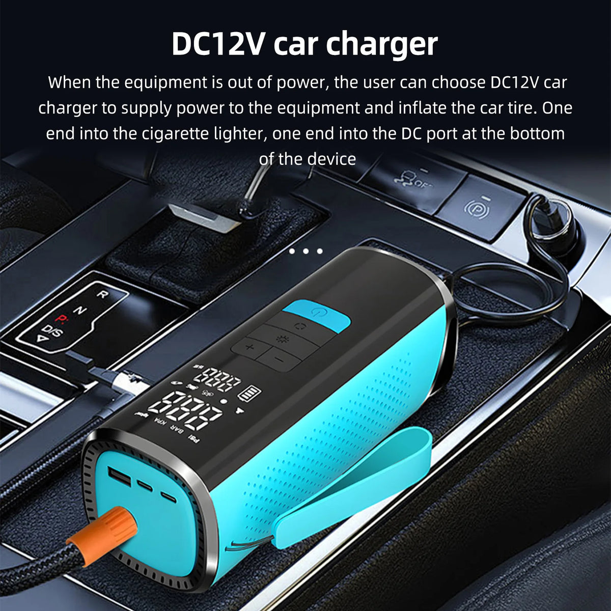 Outdoor Tire Inflator Portable Cordless Air Pump &ndash; Cordless