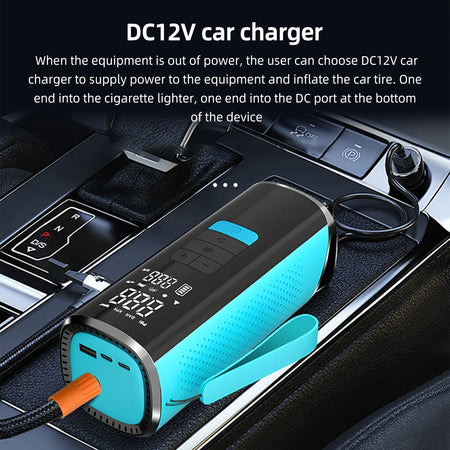 Outdoor Tire Inflator Portable Cordless Air Pump &ndash; Cordless