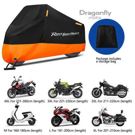 Yamaha MT09 MT07 MT03 Tracer Motorcycle Cover &ndash; Waterproof