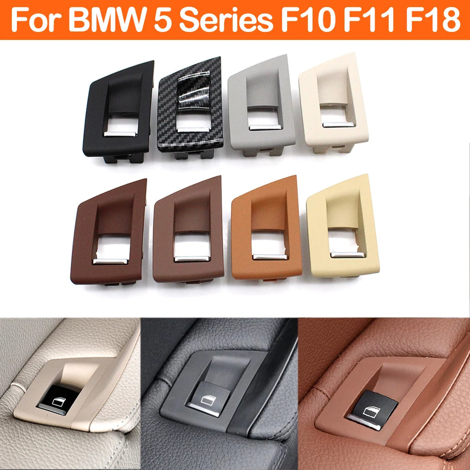 Coperchio pannello interruttore alzavetro porta per BMW Serie 5 F10 F11 in PC ABS sostituzione durevole