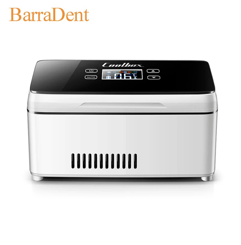 Портативен хладилник за инсулин 13600mAh, 0–18°C, USB зареждане, неръждаема стомана