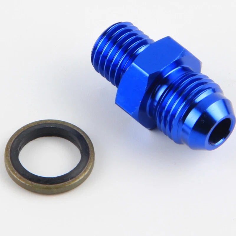 AN6 Male Thread Adapter Fits M12 M14 M16 M18 Metric Fittings by InterCyprus Trading Ltd