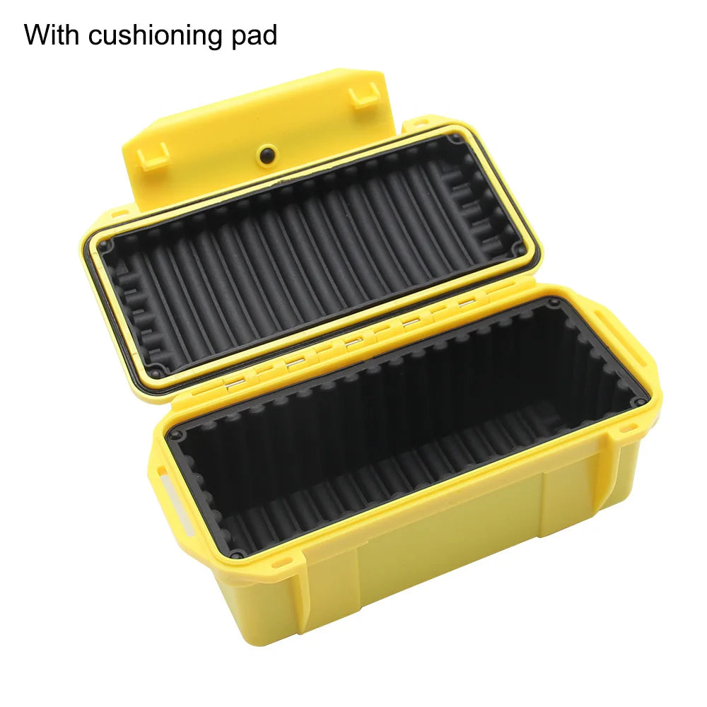 ABS Ammo Box &ndash; Waterproof And Shockproof For Outdoor Use Yellow with pad
