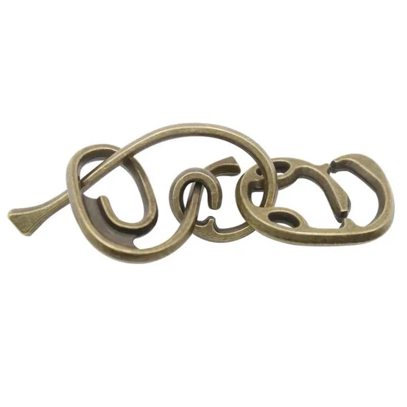 Classic IQ Metal Brain Magic Baffling Puzzles &ndash; Mind Teaser