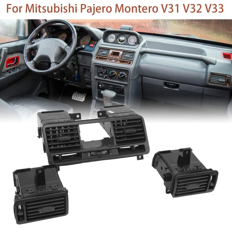 Dashboard AC Vent Outlet Panel For Mitsubishi Pajero Montero V31 V32 V33