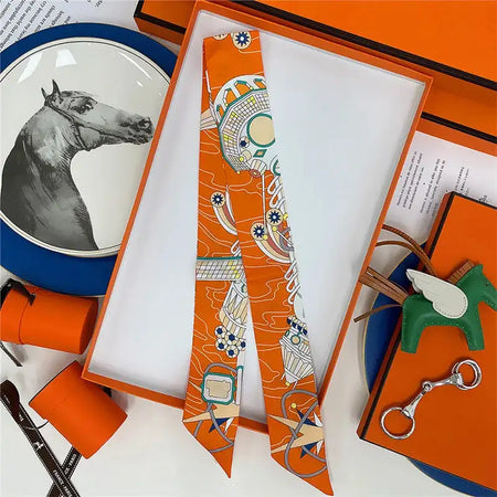 JTVOVOC Silk Scarf &ndash; Elegant Versatility for Any Outfit JZP013-06 / 5x85cm