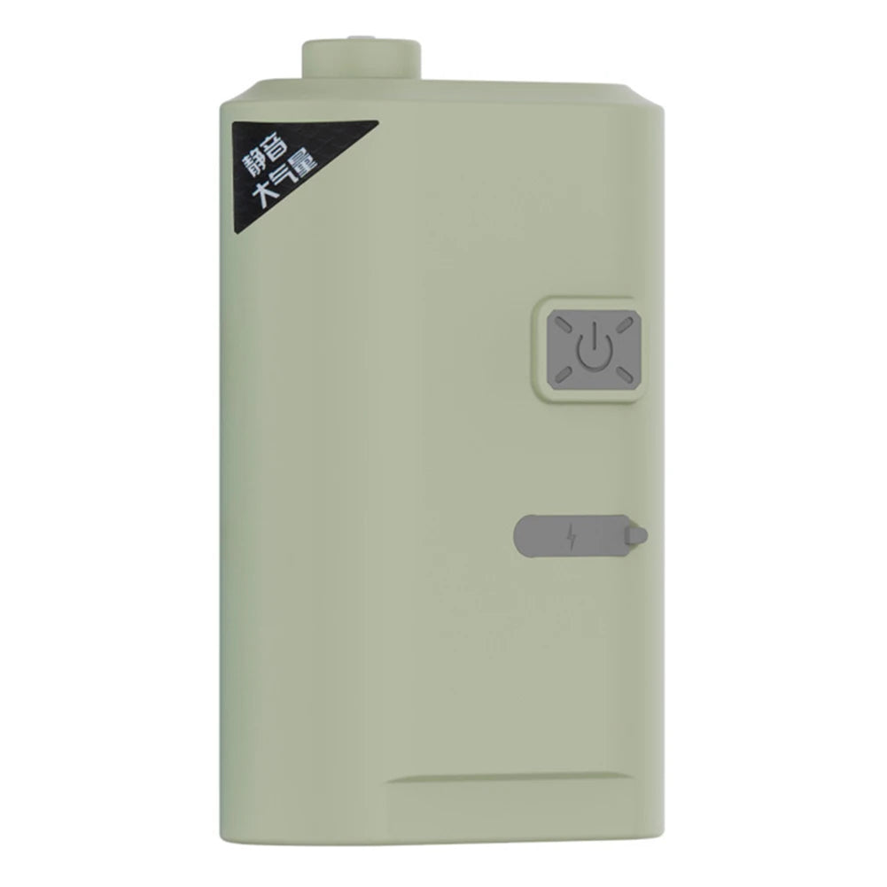 APWIKOGER Portable Aquarium USB Oxygen Pump &ndash; Ultra Quiet light green