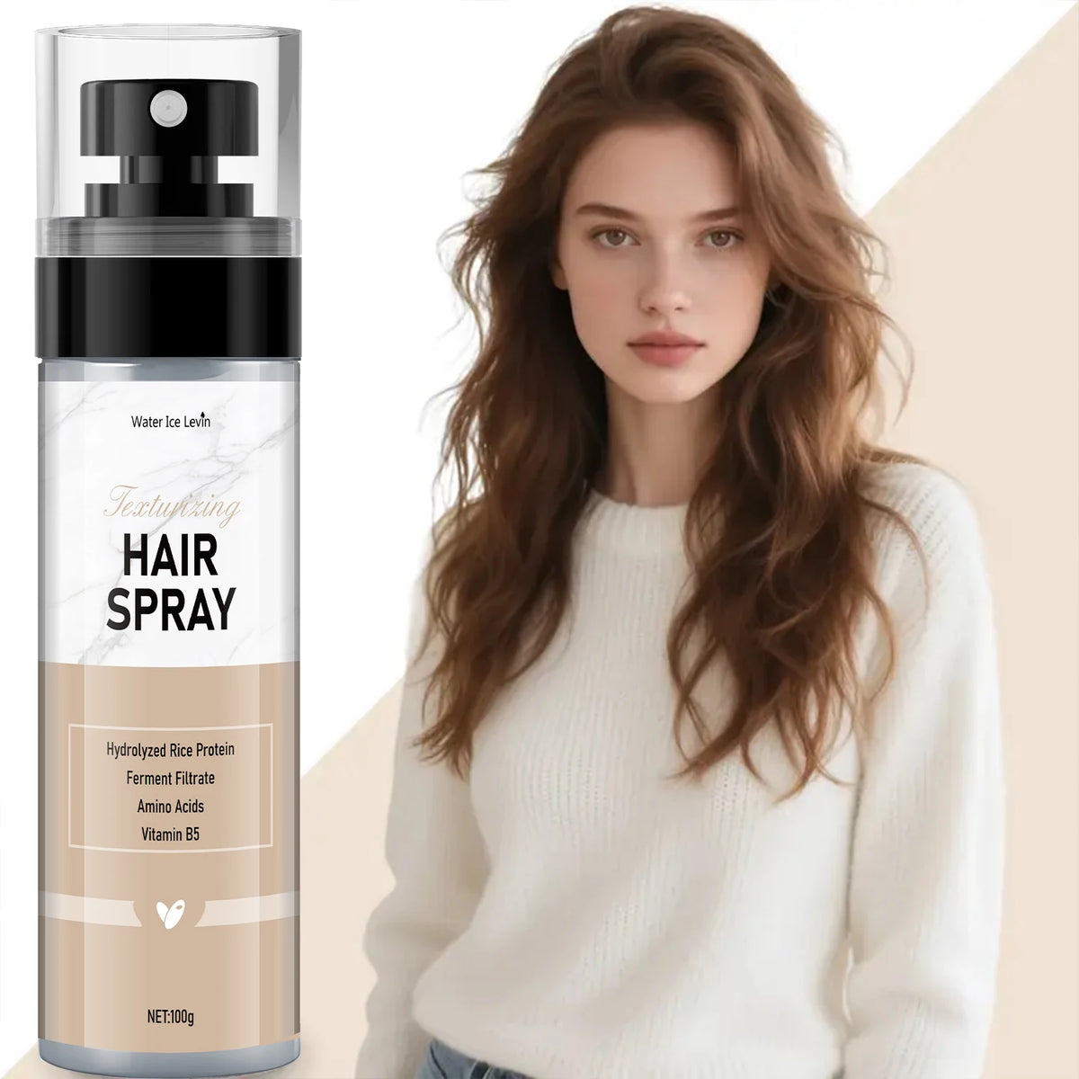 Water Ice Levin Mist Hairspray &ndash; Deep Moisturizing Hair Care