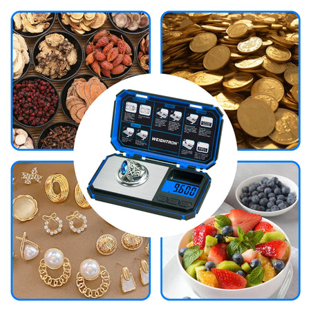 TU-50-BLU Jewelry Scale &ndash; Ultra-Precise 0.001g Readings