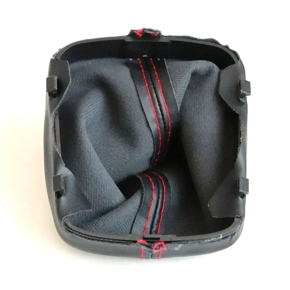 Manual Gear Shift Knob And Boot Set With PU Leather For Audi A3 S3 by InterCyprus Trading Ltd