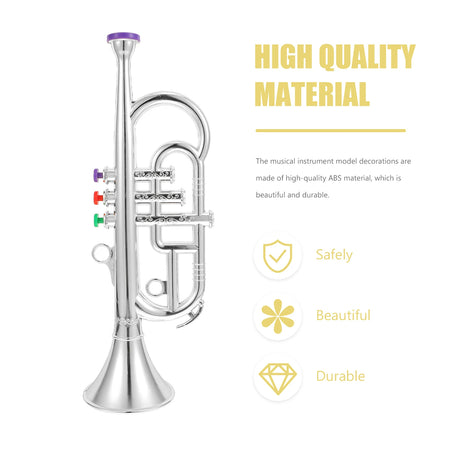 Children's Educational Toy Trumpet, Clarinet &amp; Saxophone Simulation Instruments for Early Learning