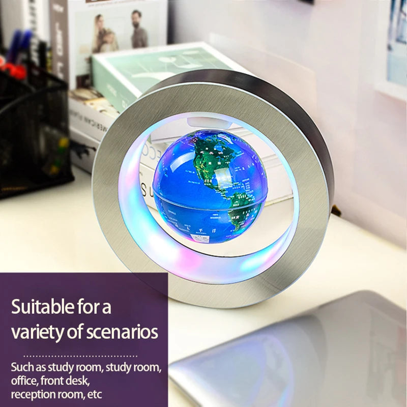 Magnetna levitacijska krogla dekoracija dnevne sobe črna tehnološka darila