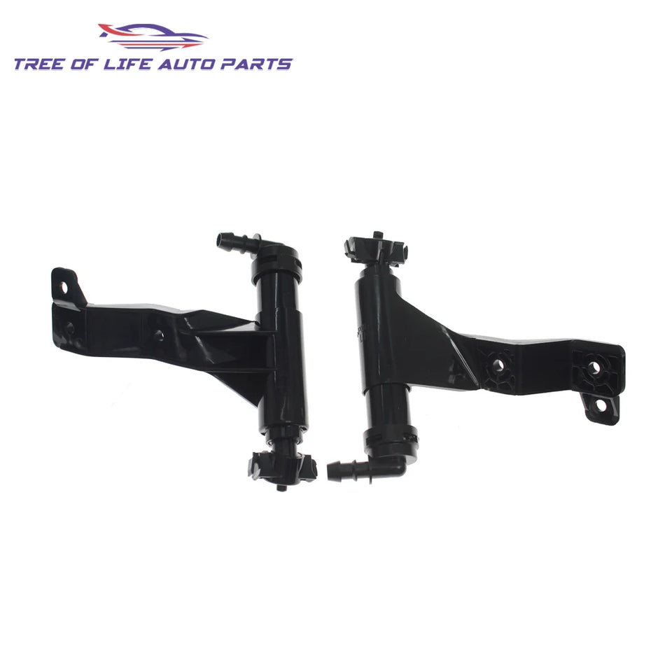 Капак на дюза за измиване на предни фарове, резервна част за Hyundai I30, черен, комплект от 2017-2020