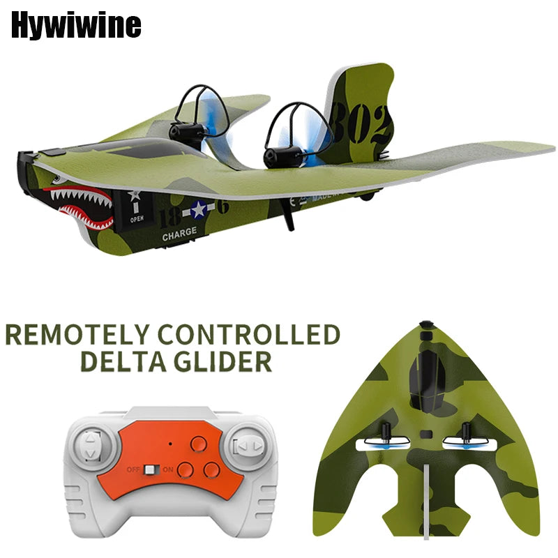MX208K Remote Control Stunt Plane with Lights - Perfect for Indoor and Outdoor Fun