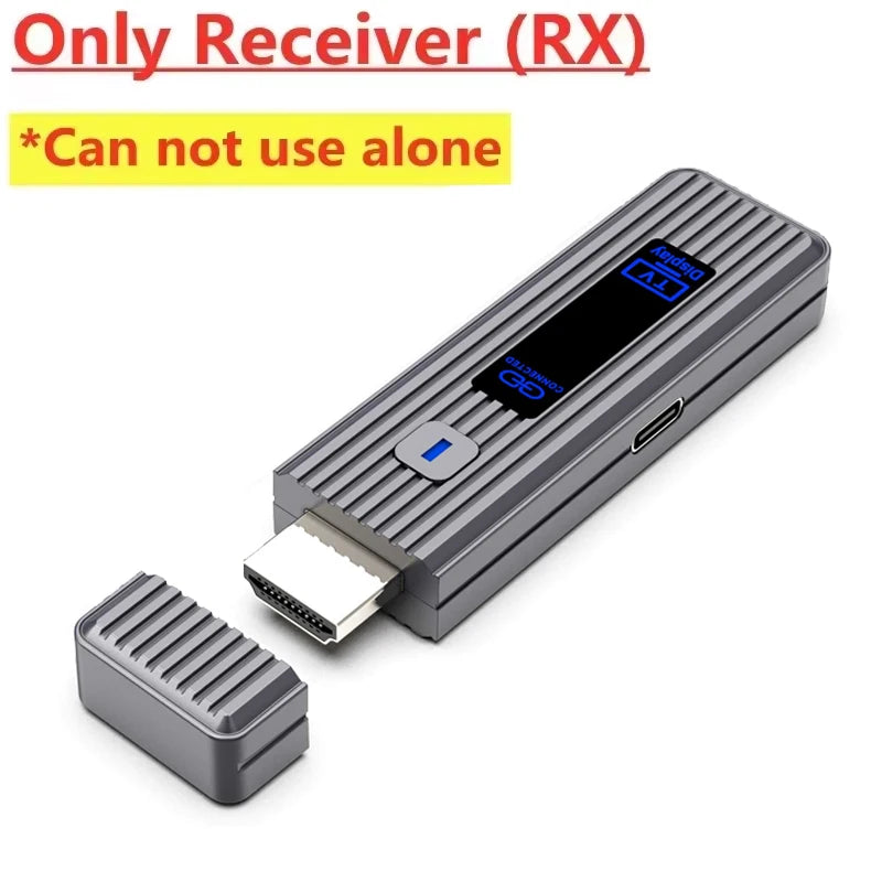 Wireless HDMI Video Transmitter Kit Grey ONLY RX