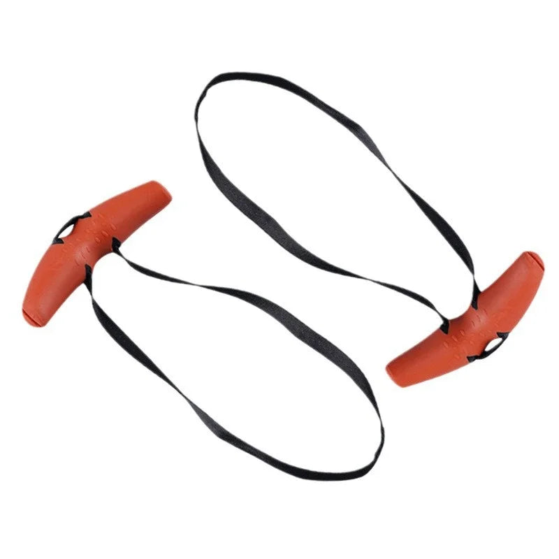 Heavy Duty Pull Up Handles - Rubber Neutral Grip, Multifunction Gym Equipment