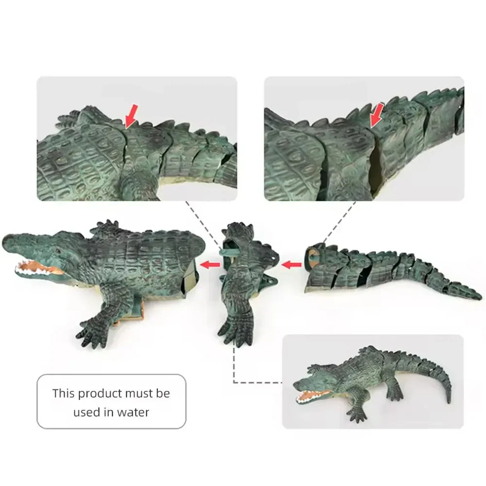 RC Animals Simulation Crocodile &ndash; Waterproof 2.4G Remote