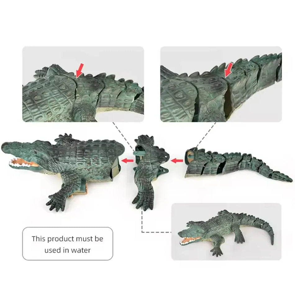 RC Animals Simulation Crocodile &ndash; Waterproof 2.4G Remote