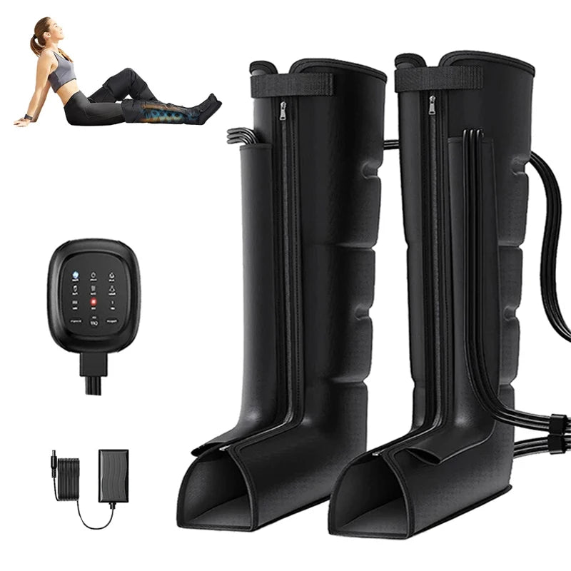 Air Compression Leg Massager Boots - Cycling Compression