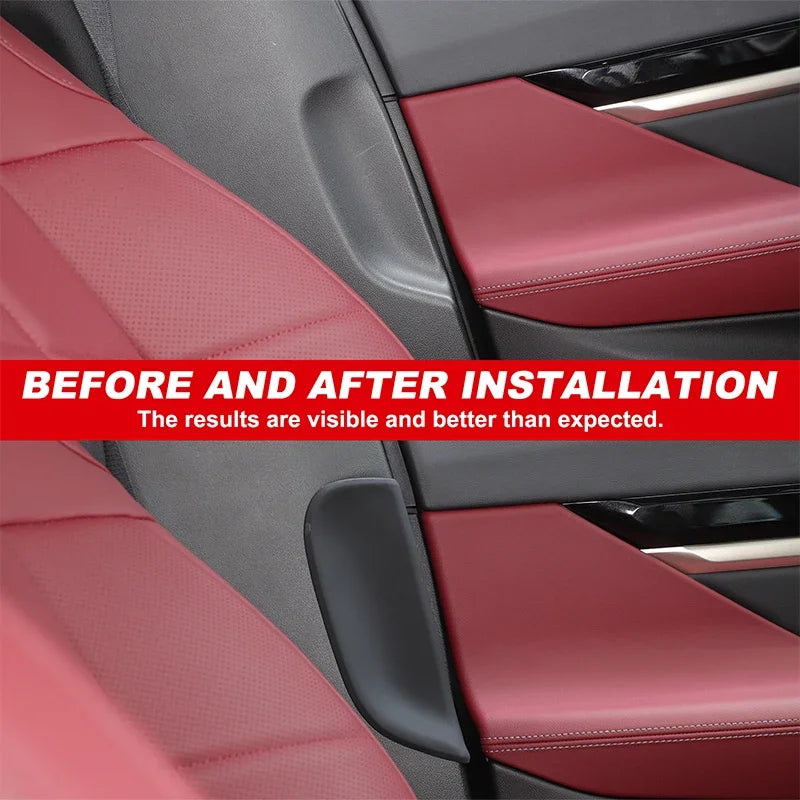 Autocolantes Anti-Colisão em Silicone Preto para Pilar B BMW G60 2 Peças