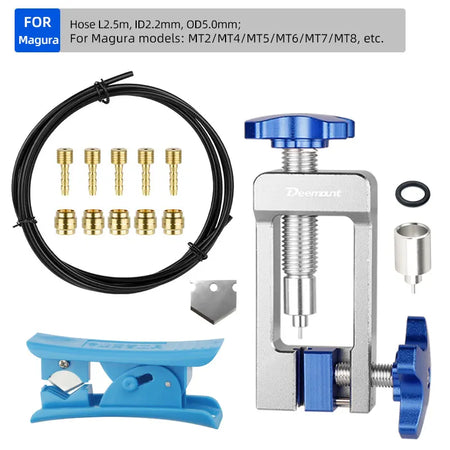 DEEMOUNT 2.5m Hydraulic Brake Hose Kit &ndash; High Pressure Resistance with Accurate Inserts D17 2.5M  MR5P TL02 / CHINA