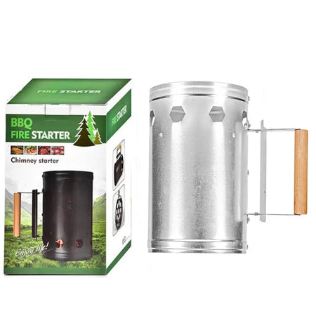 Portable Stainless Steel Charcoal Stove for Camping and Grilling