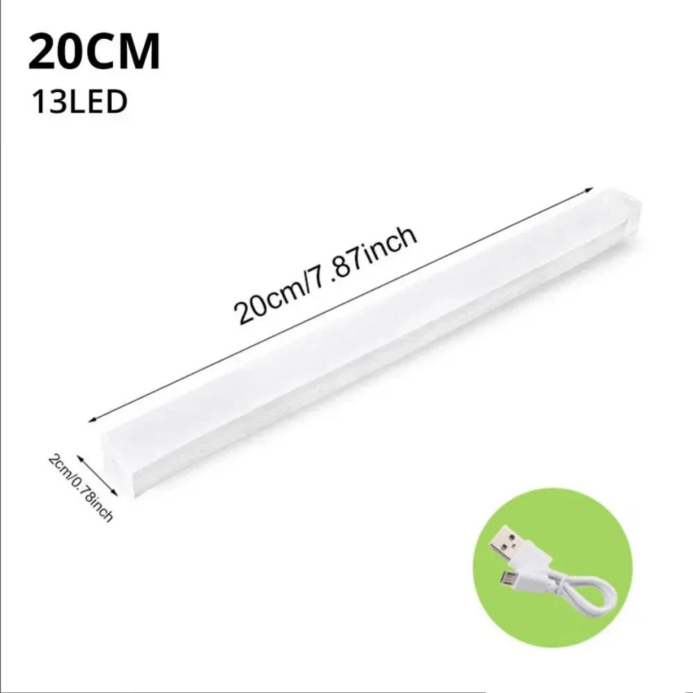 Night Lights Wireless LED Motion Sensor Lamp &ndash; Convenient and Energy-Efficient Lighting 30cm-21LED / White light