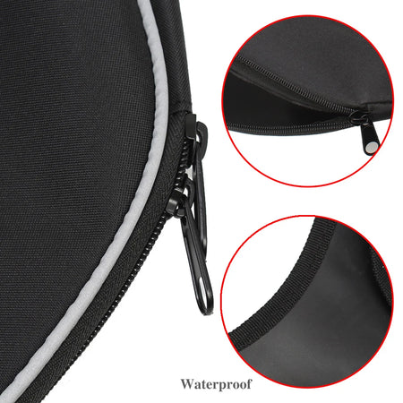 Motorcycle Black Soft Lowers Chaps &ndash; Engine Guard Cover and Leg Warmer for Harley Electra Glide