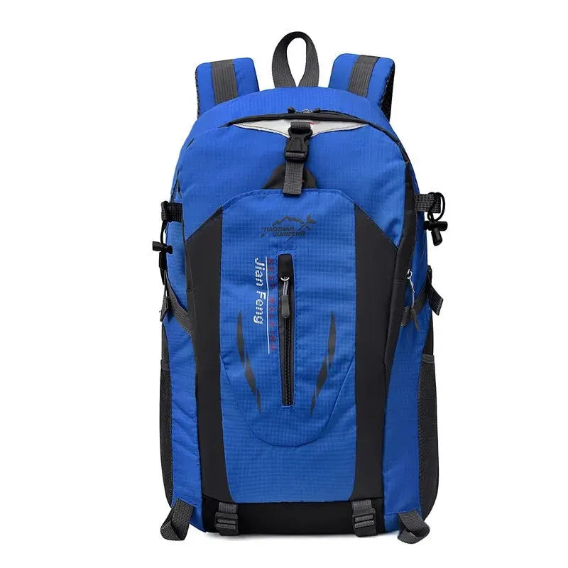 40L Outdoor Waterproof Large Capacity Hiking Bag &ndash; Durable Blue