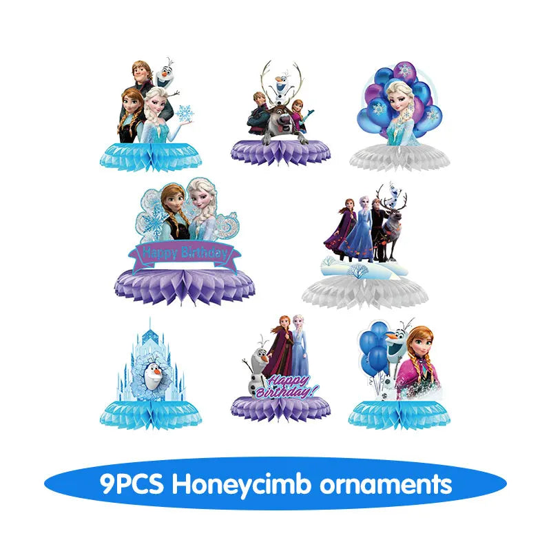 Birthday Party Supplies - Tablecloth, Tableware, Balloons &amp; Favors