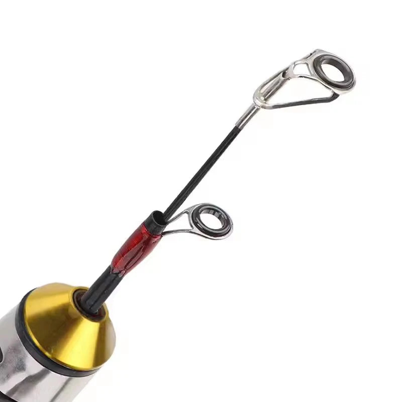 60cm Mini Shrimp Fishing Rods - Carbon Telescopic Ice Fishing Pole