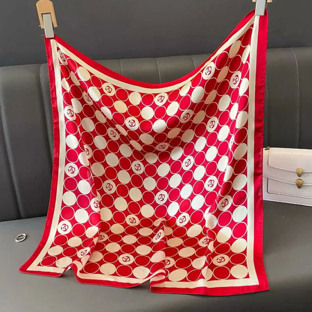 68cm Chain Printed Scarf &ndash; Stylish Versatility for All Seasons