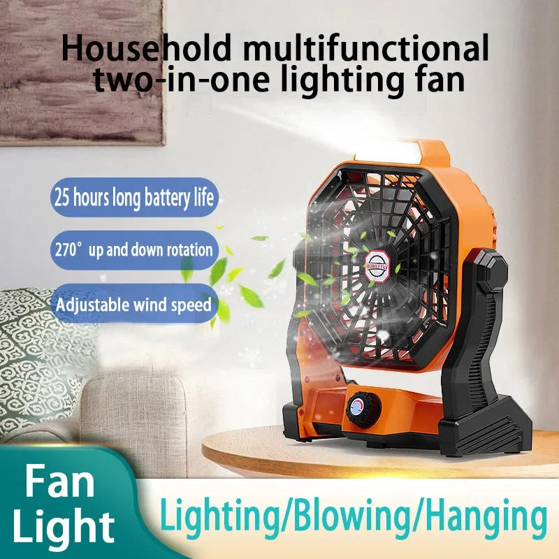 X20 Outdoor Camping Lighting Fan &ndash; USB Smart Charging