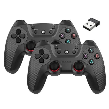 BOYHOM Wireless Doubles Game Controller &ndash; 2.4G Connectivity Black