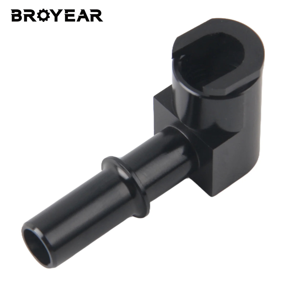CNC Aluminum Fuel Pump Fitting For Walbro 5/16 3/8 Anodized Black by InterCyprus Trading Ltd