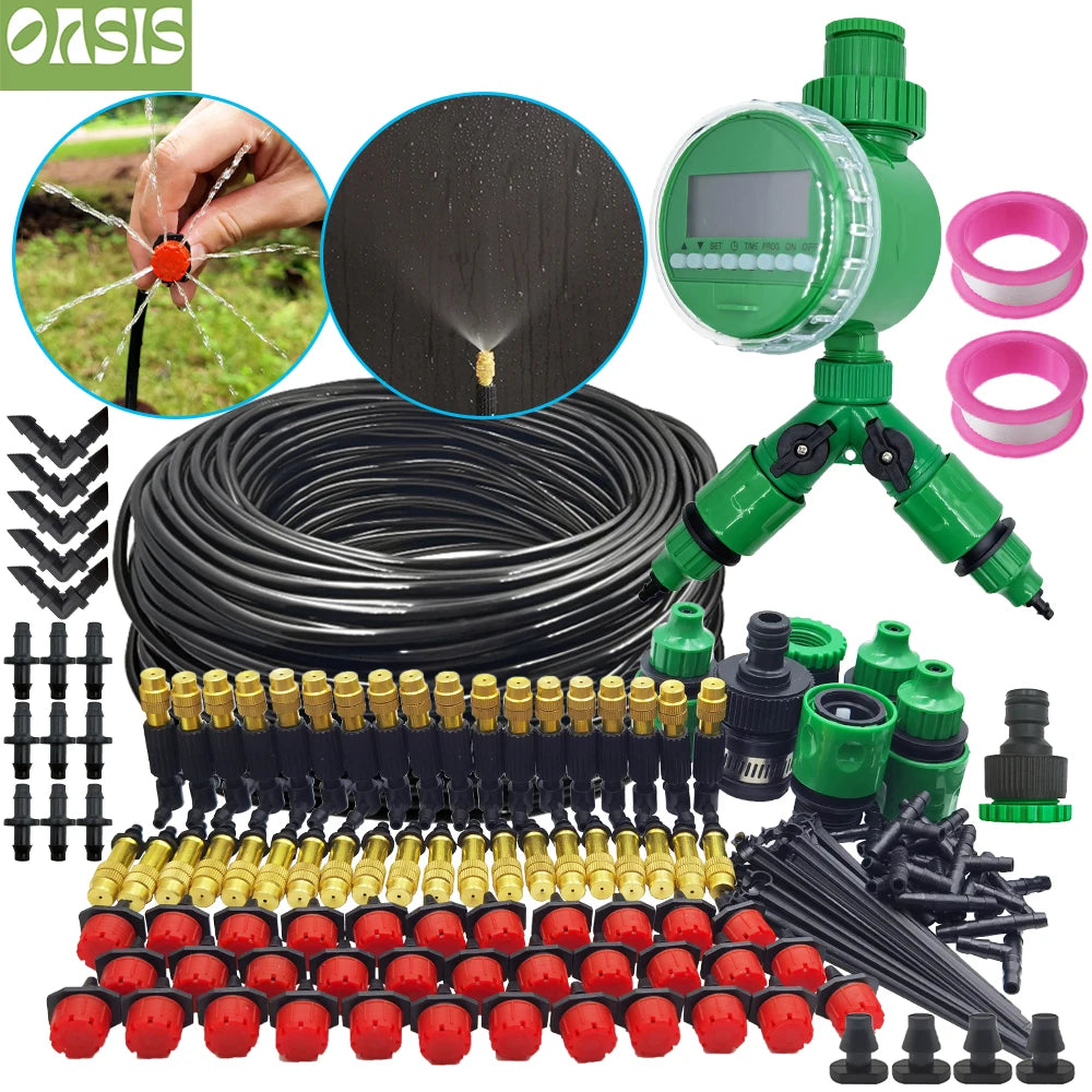 Oasis 5-50M Automatic Garden Micro Drip Irrigation System for Potted Plants